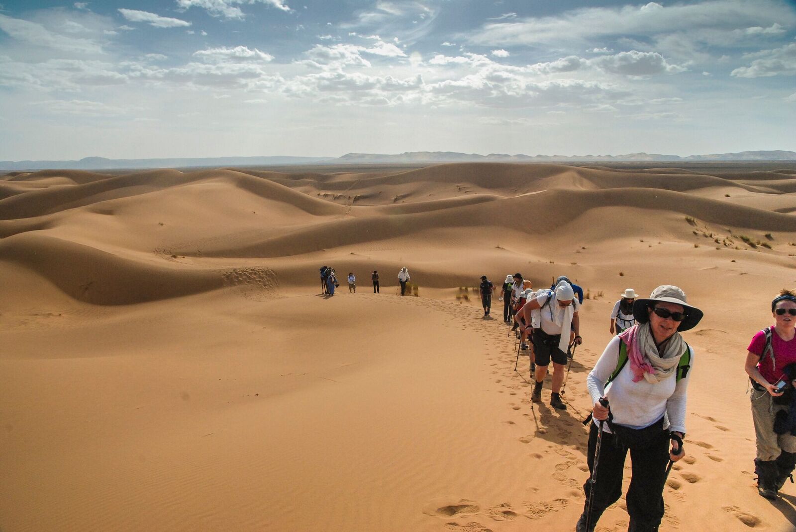 Trekking 7 Days Marrakech To Mhamid Via Desert Dune Erg Chegaga